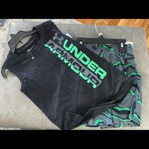 UNDER ARMOUR Little Boy HeatGear Sleeveless Set